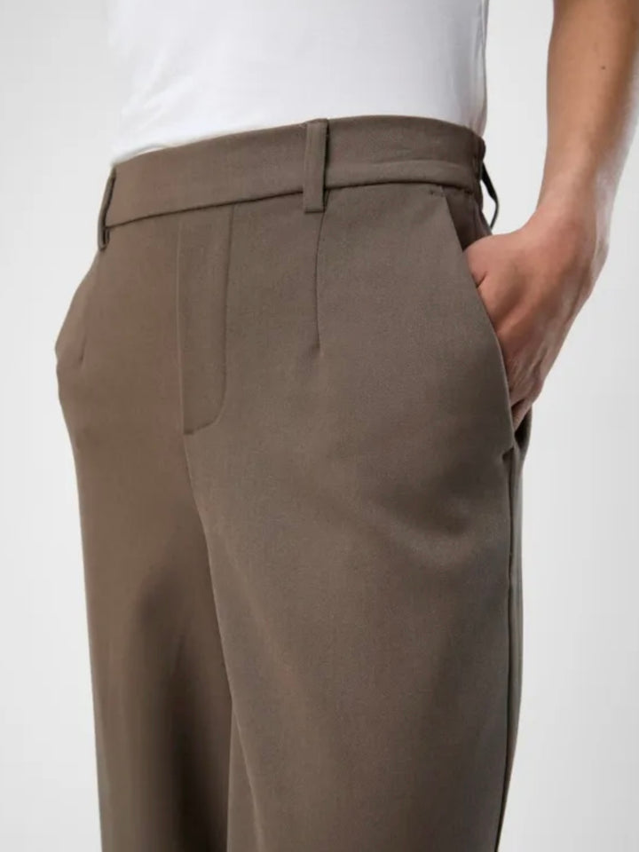 LISA Wide - Suit Pants - Morel