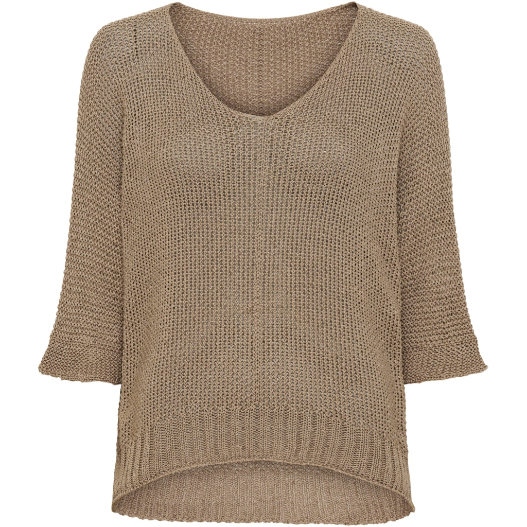 BETINA -Knit Top - Fango