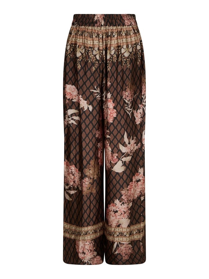 Neo Noir - Lunet Botanical Border Pants - Black