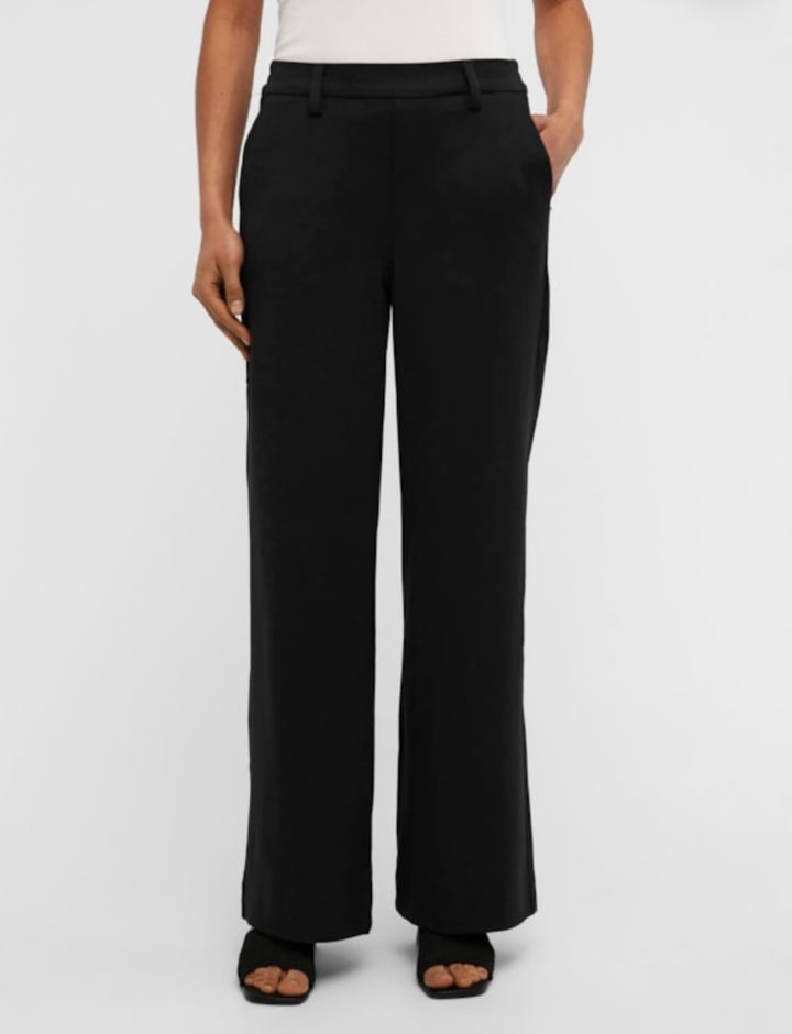 LISA Wide - Suit Pants - Black