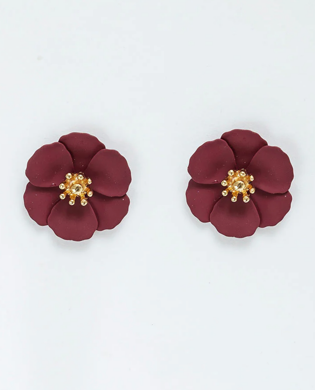 BOW 19 - Flower - Burgendy Mat