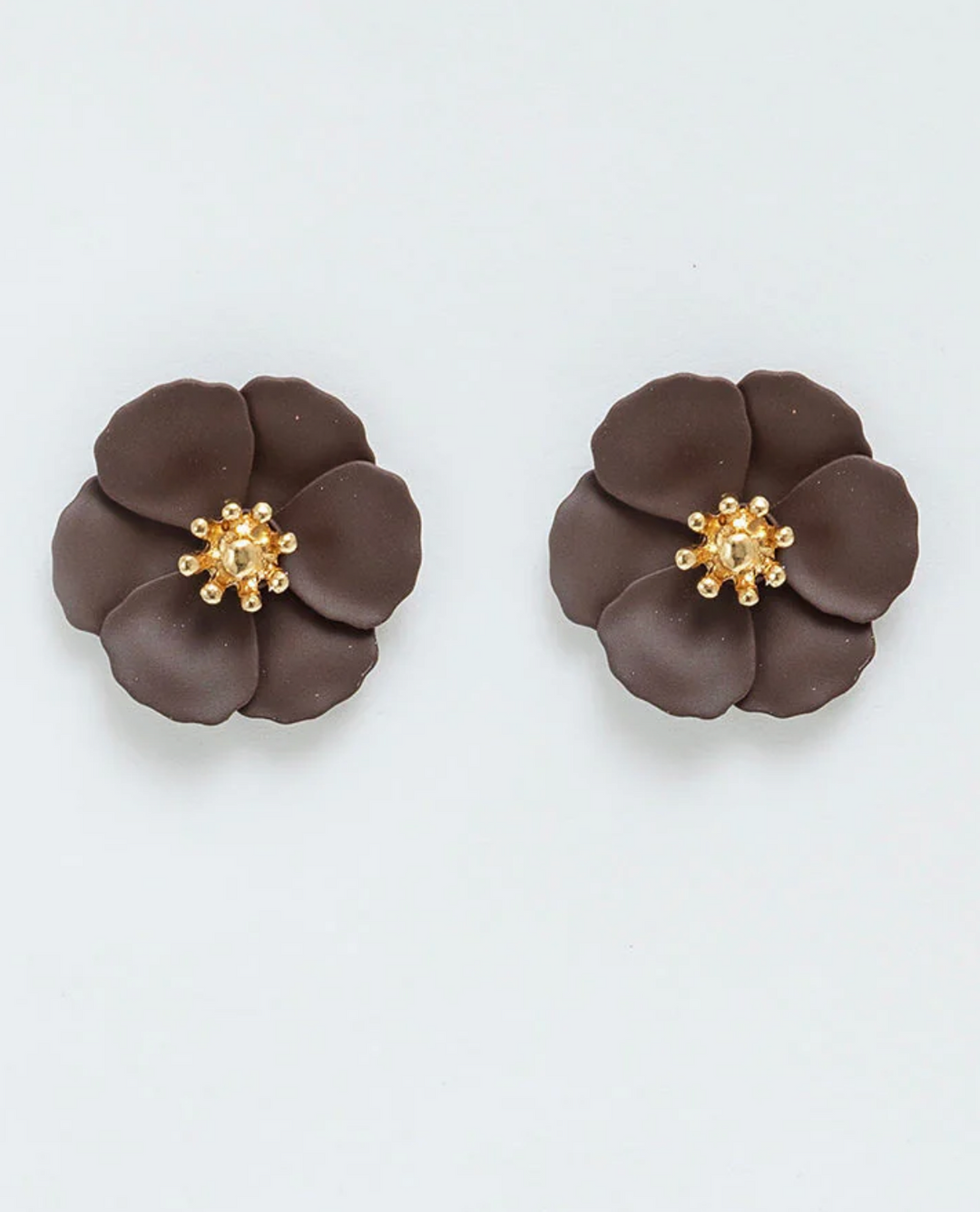 BOW 19 - Flower - Dark brown