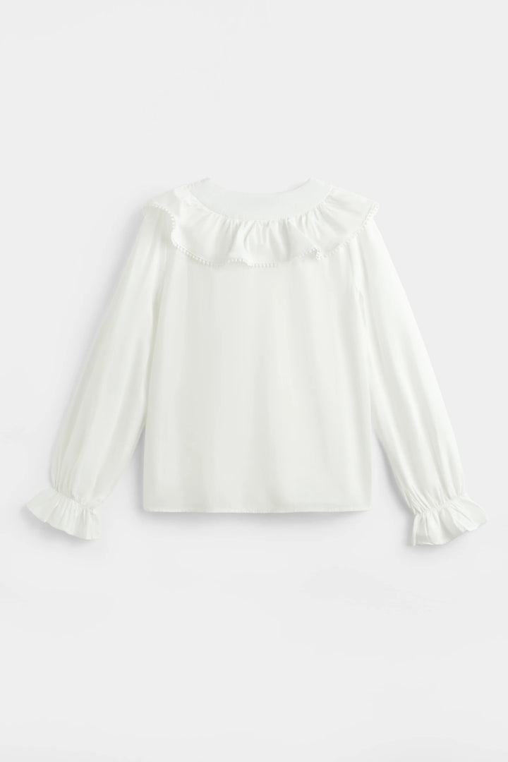AZRA - Volangblus - White