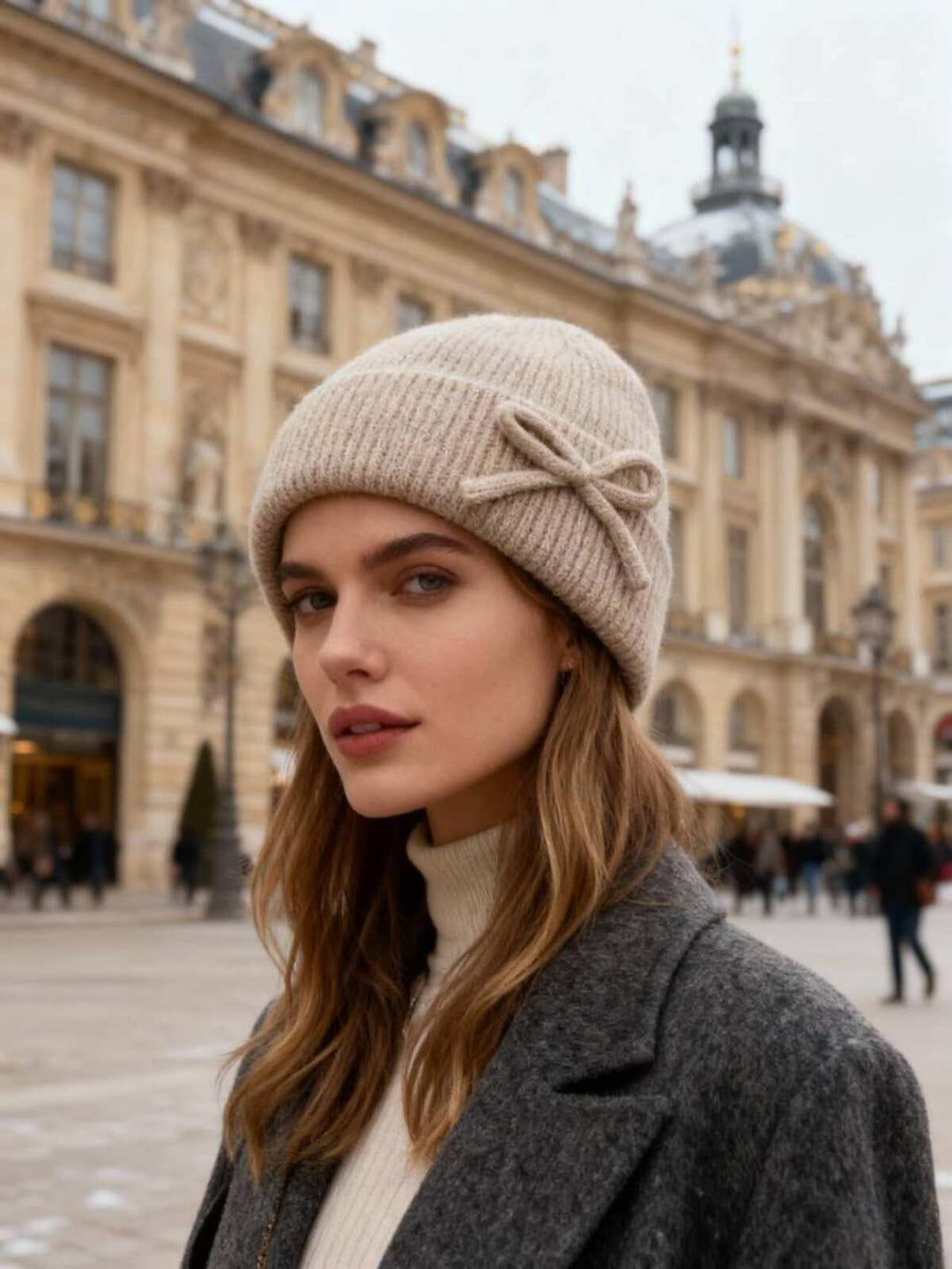 VALERIA - Beanie - Beige