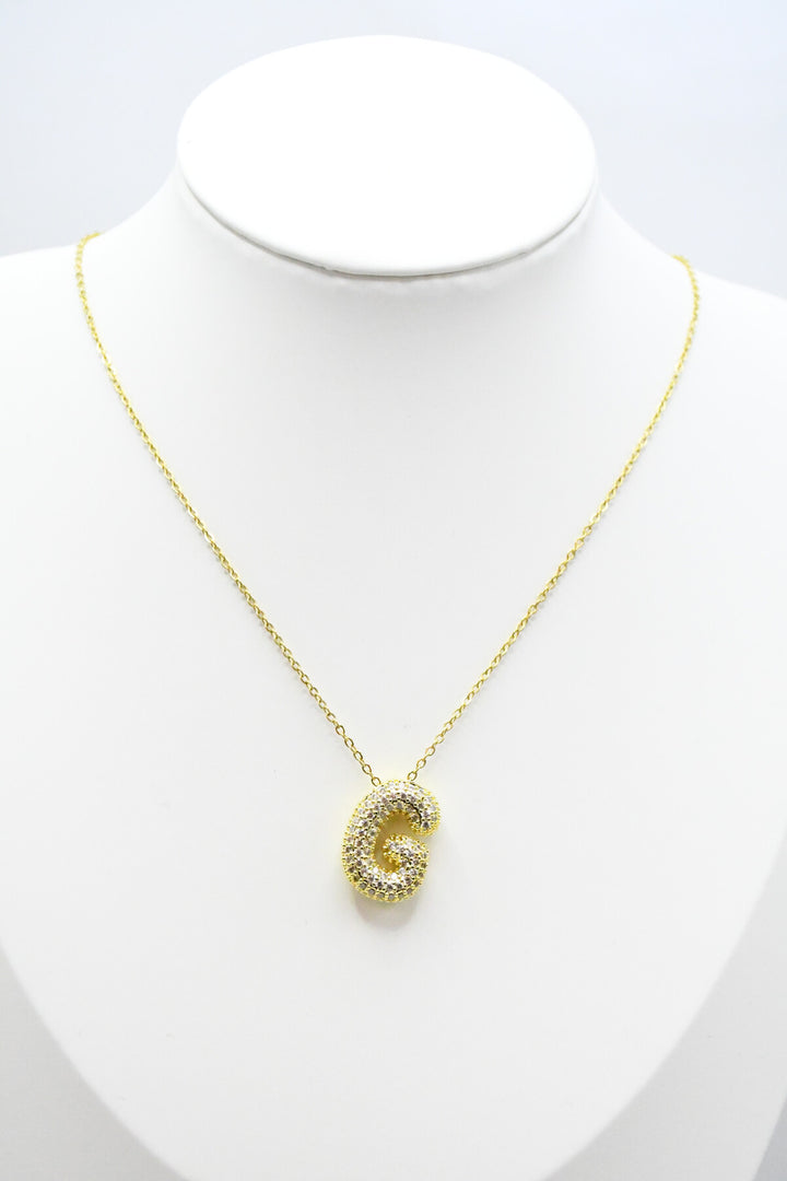 LETTERS - G - Halsband - Guld