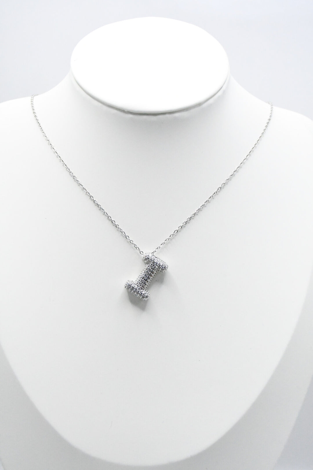 LETTERS - I - Halsband - Silver