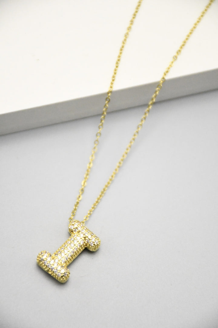 LETTERS - I - Halsband - Guld