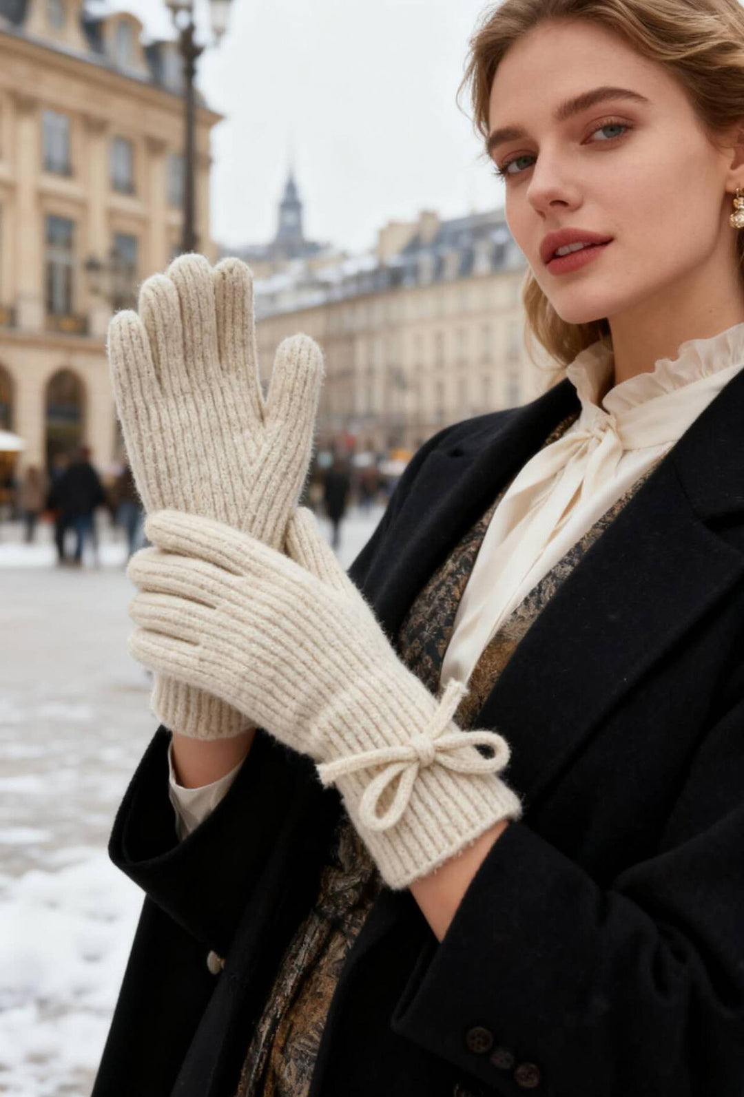 VALERIE - Gloves - Beige