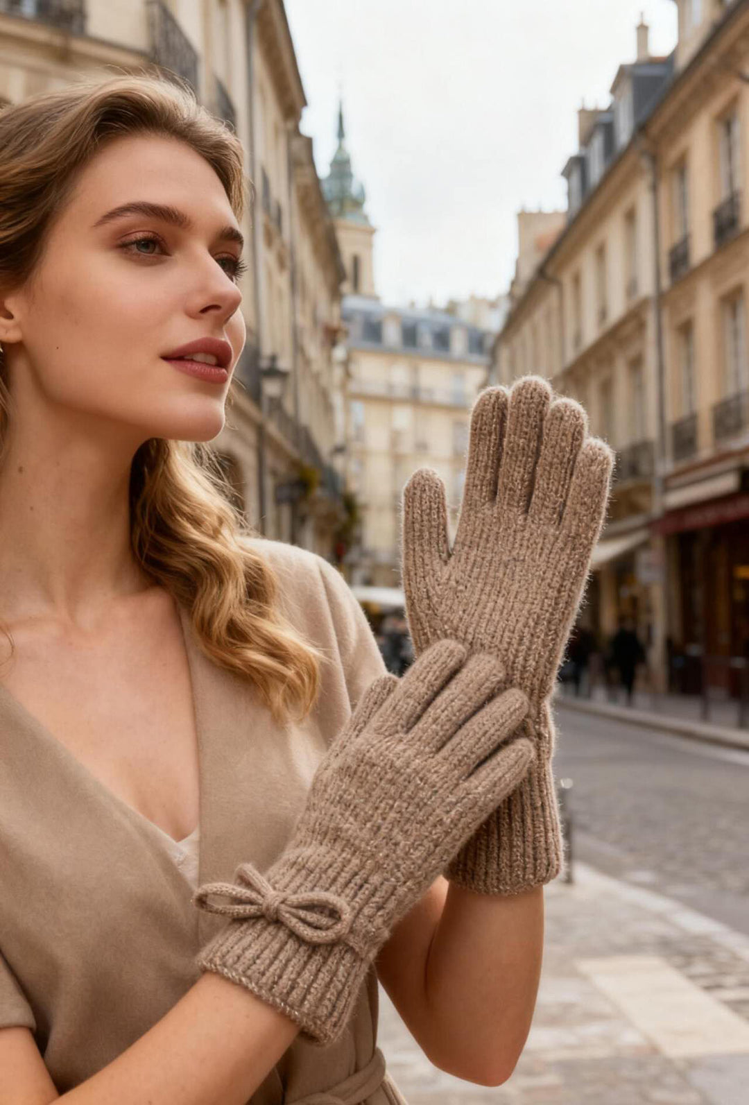 VALERIE - Gloves - Taupe
