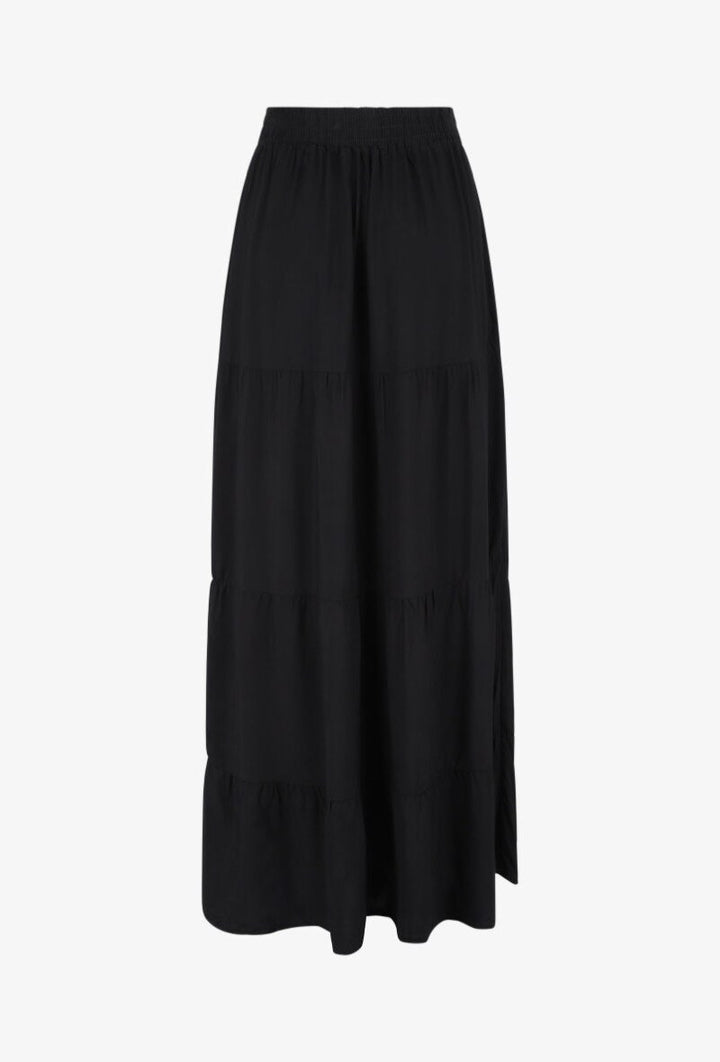 KARIN - Långkjol - Svart