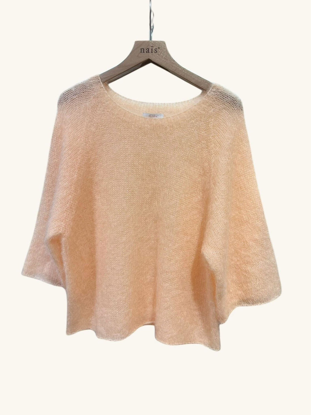 SALLY - Sommar Mohair - Persika
