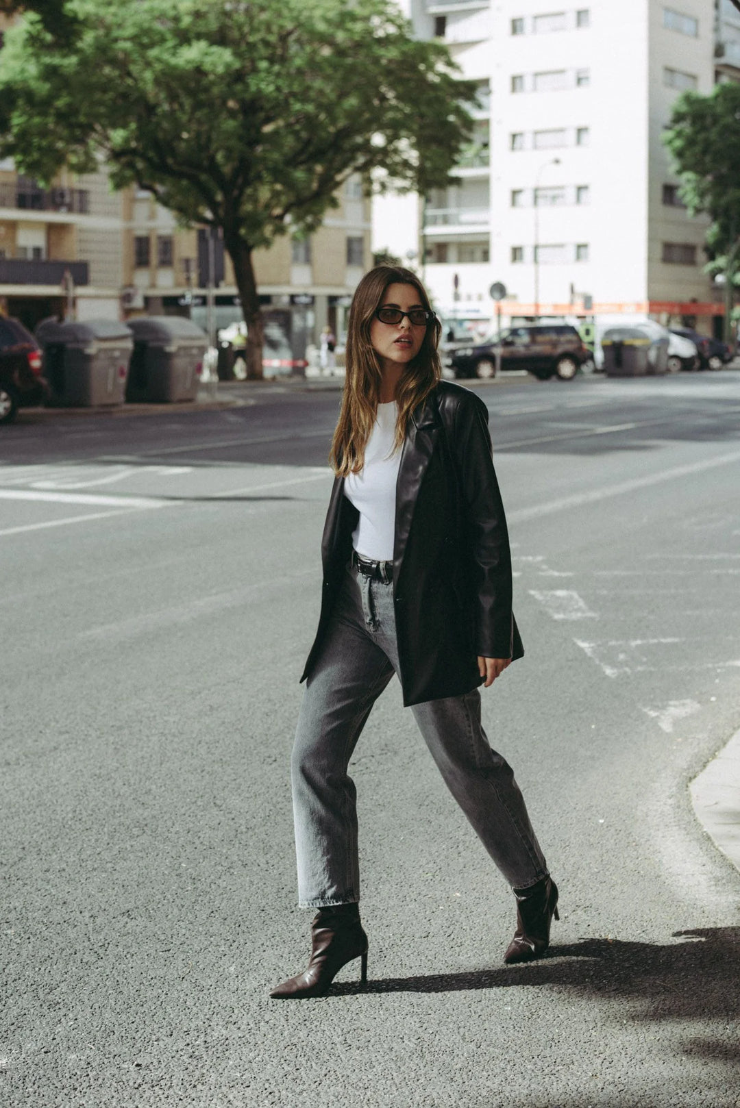 ISLA - Solglasögon - Trendy Black/Brown