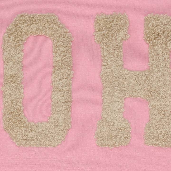 MARTA - Herdis Tee - Pink/Beige