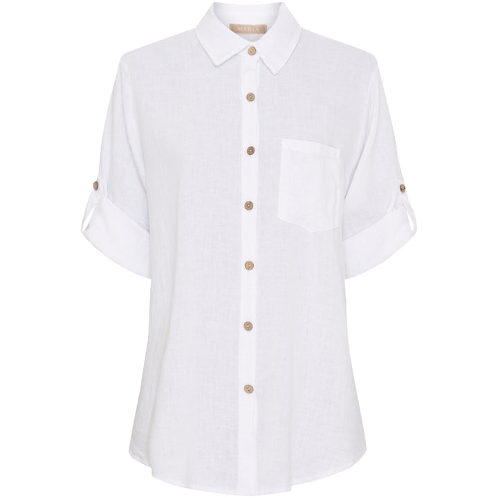 MARTA - Kiara Linne Shirt - White