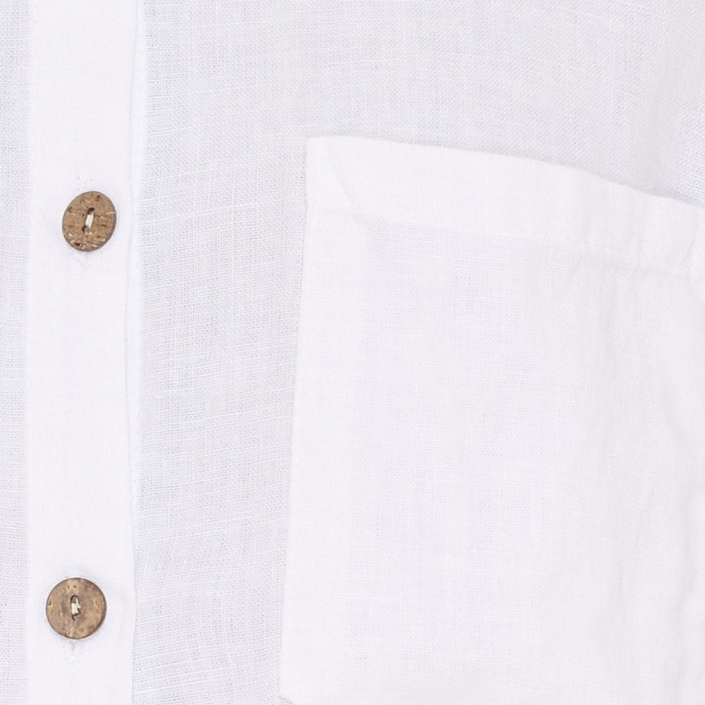 MARTA - Kiara - Linne Shirt - White