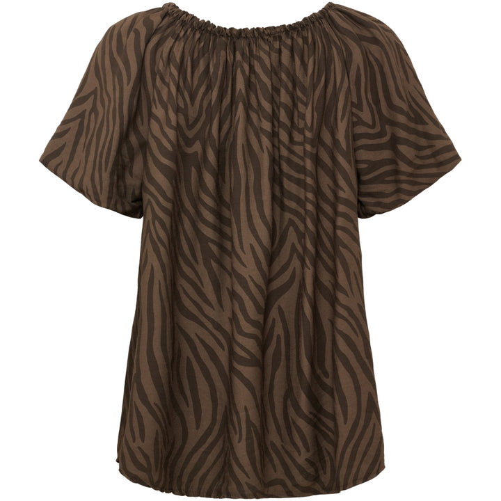 MARTA - Luciana Zebra Top - Brown
