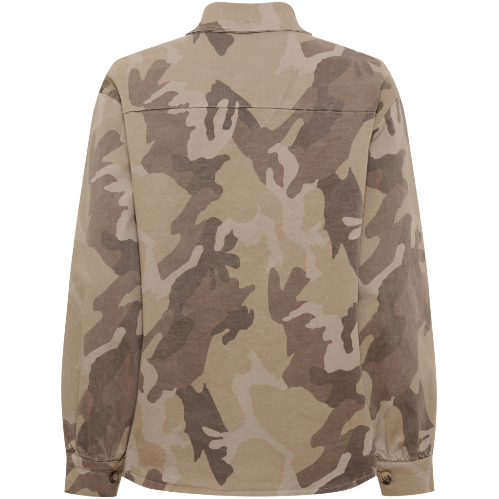 MARTA - Moonstone Camo Jacka/Skjorta - Beige Camo