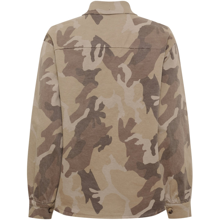 MARTA - Moonstone Camo Jacka/Skjorta - Beige Camo