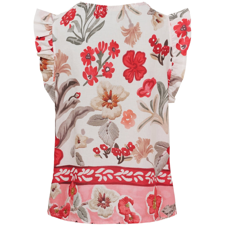 MARTA - Marita Shirt - Red