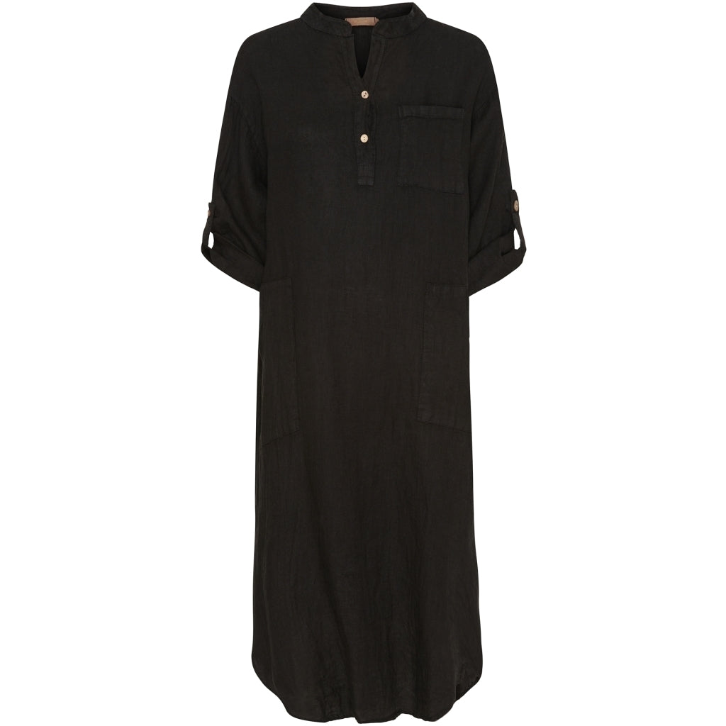 MARTA - Marike - Linne Dress - Black