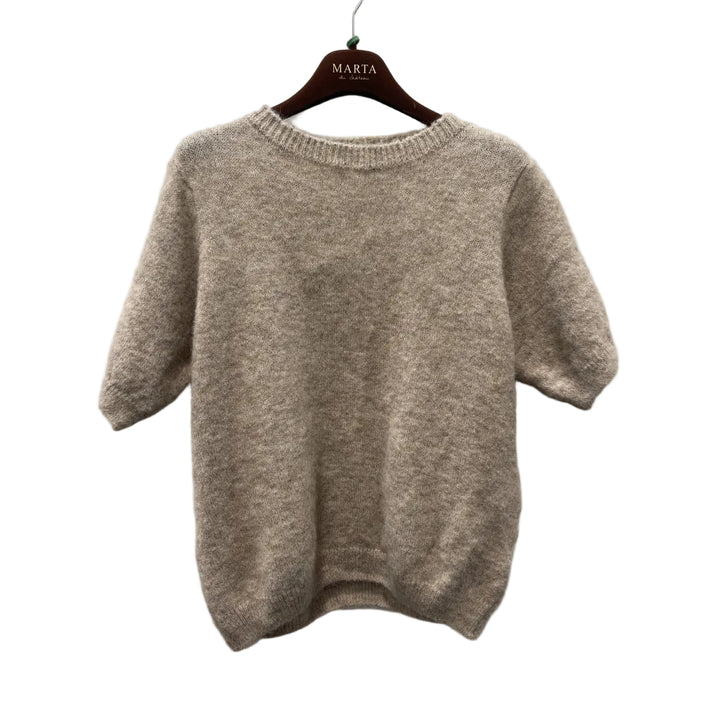 MARTA - Lone Knit Tee - Fango