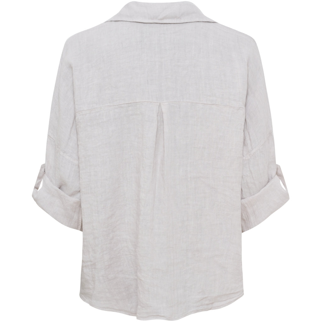 MARTA - Daria Linne Shirt - Sabbia
