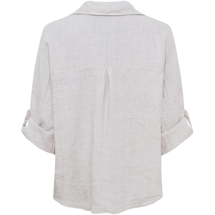 MARTA - Daria Linne Shirt - Sabbia