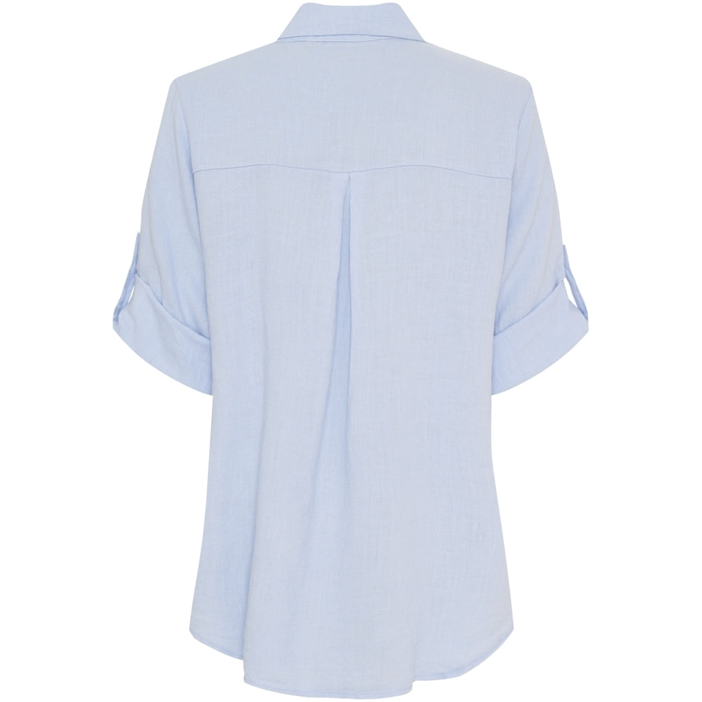MARTA - Kiara - Linne Shirt - Light Blue
