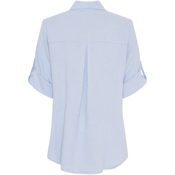 MARTA - Kiara - Linne Shirt - Light Blue