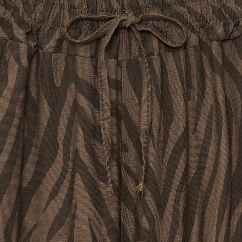 MARTA - Lupus Zebra Pants - Brown