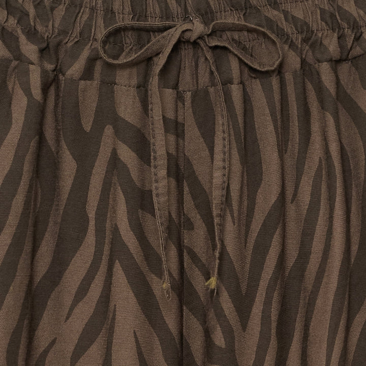 MARTA - Lupus Zebra Pants - Brown