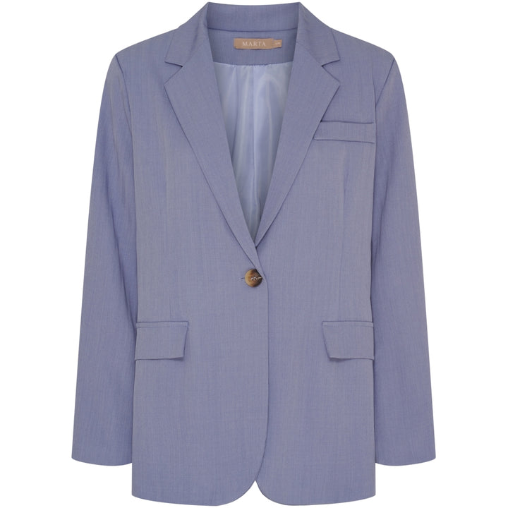 MARTA - Majken Blazer - Jeans Blue
