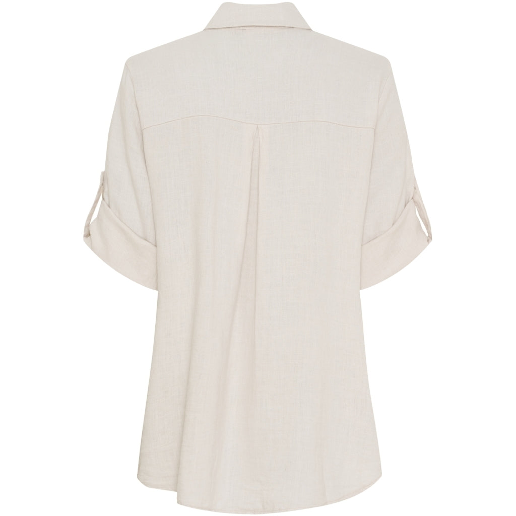 MARTA - Kiara - Linne Shirt - Beige