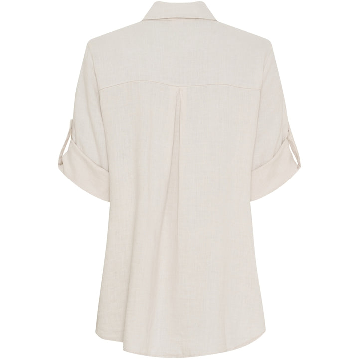 MARTA - Kiara - Linne Shirt - Beige