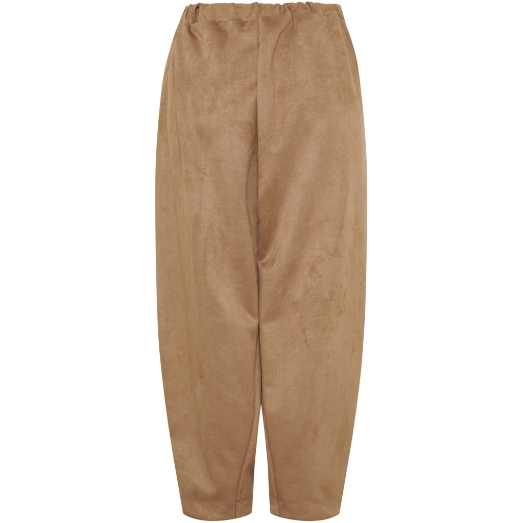 MARTA - Pilea Mocka Pants - Camel