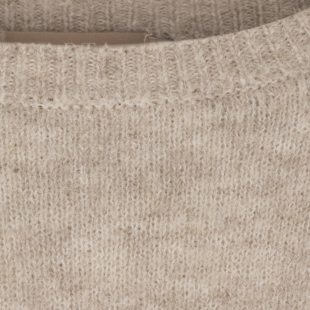 MARTA - Lone Knit Tee - Fango