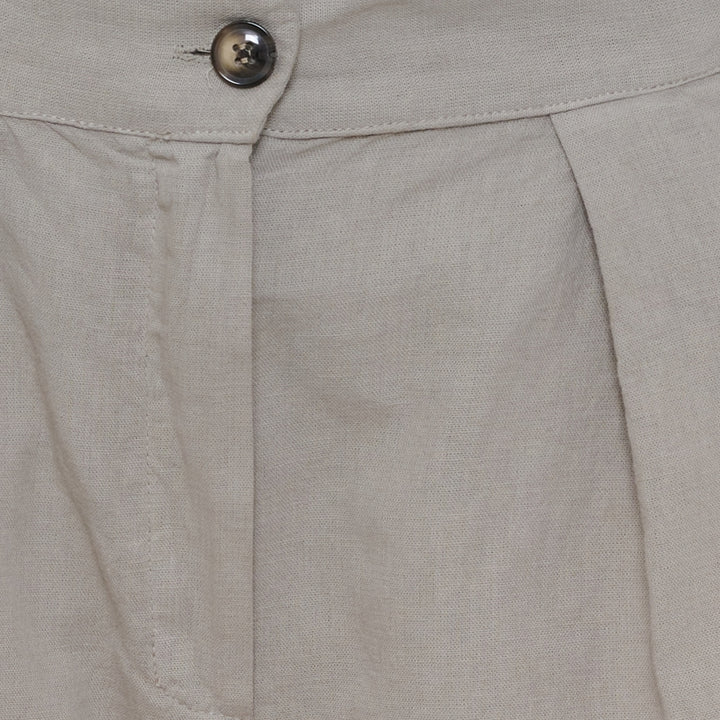 MARTA - Delara Linne Pants - Fango