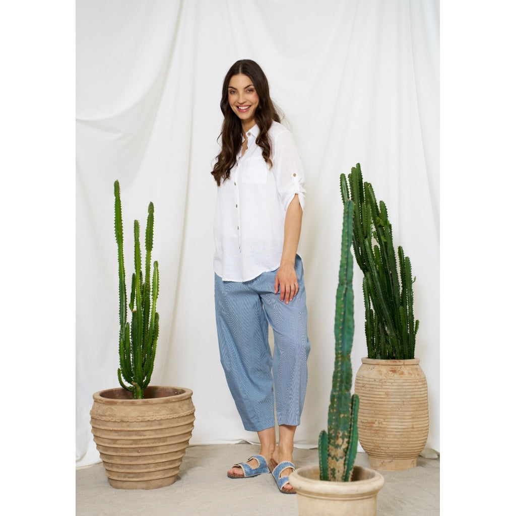 MARTA - Kiara Linne Shirt - White