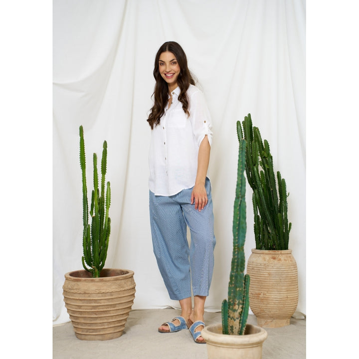 MARTA - Kiara Linne Shirt - White