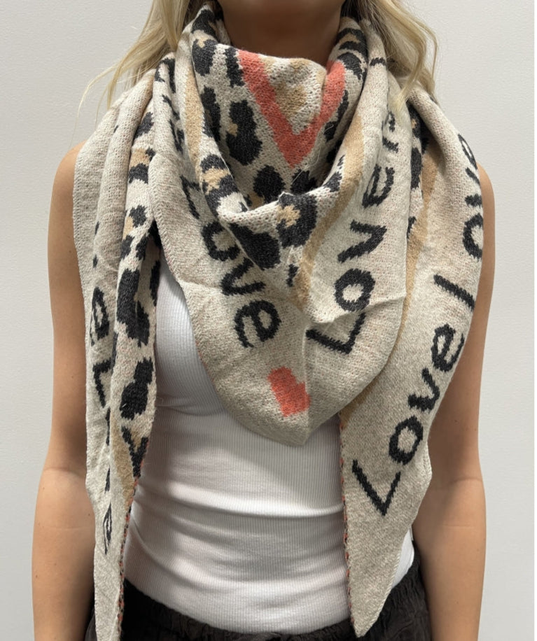 CLIO -  Scarf - Beige