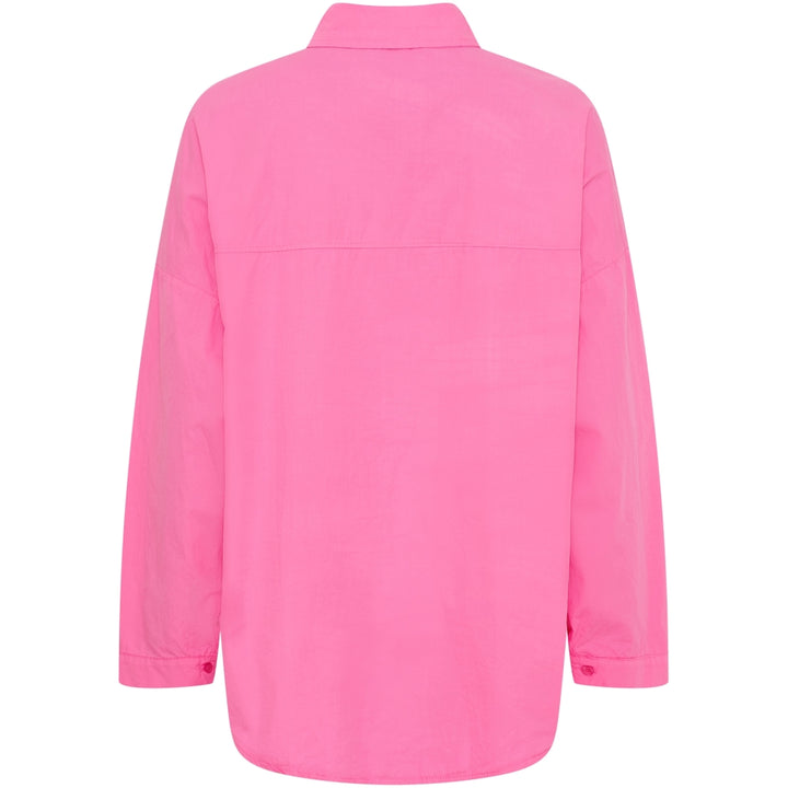CECILE - Oversized skjorta - Fuxia