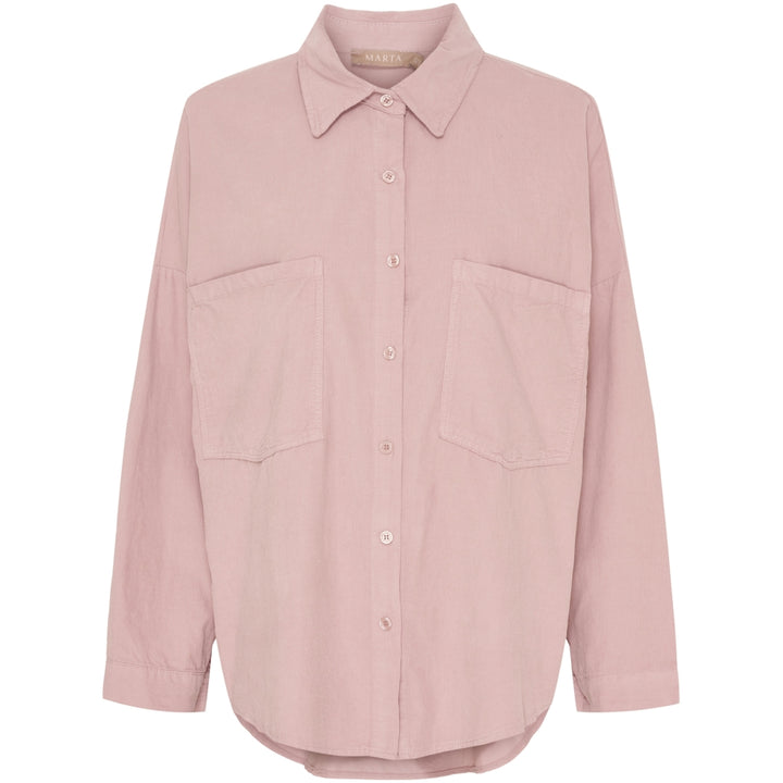 MAELYS - Oversized skjorta - Pink