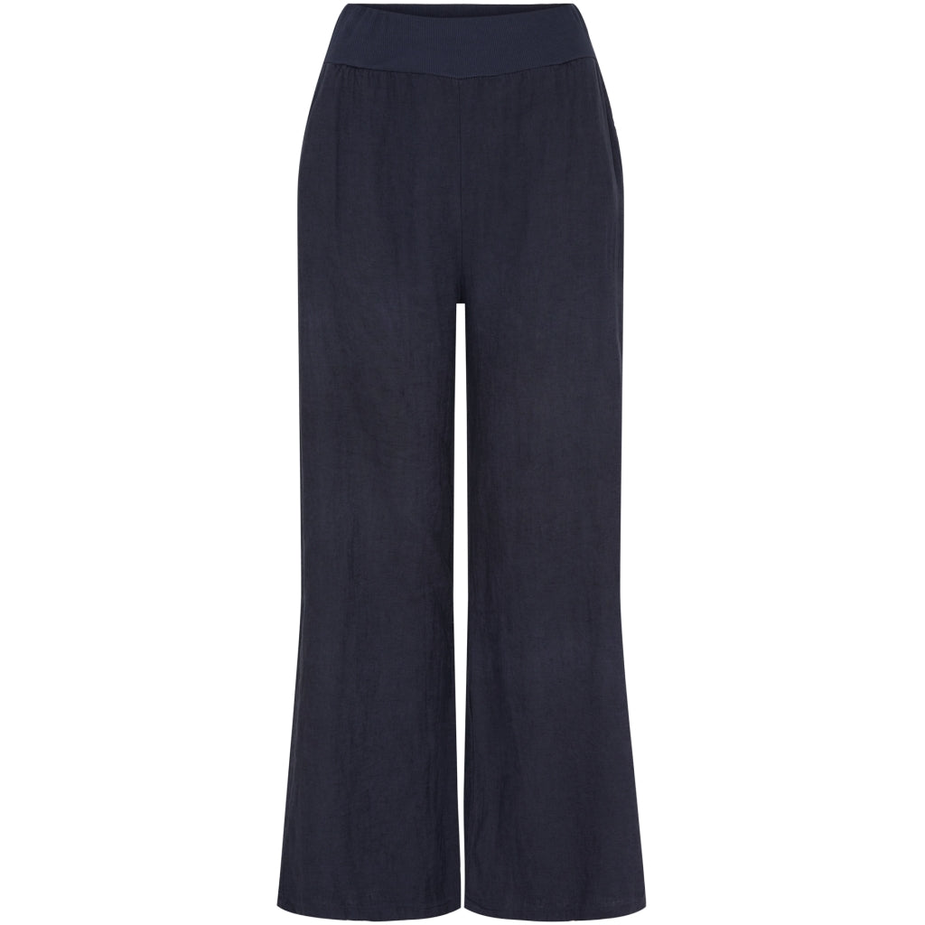 MARTA - Anette - Linne Pants -  Navy