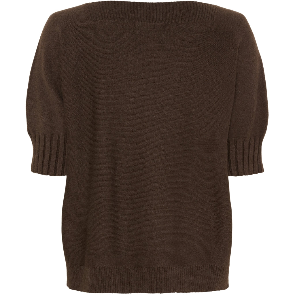 COSTANZA - Stickad topp - Brown
