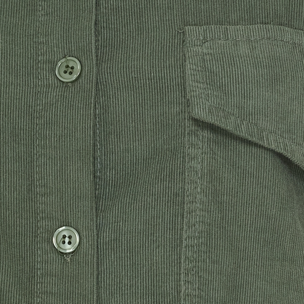 BIRDIE - Kort Oversized skjorta - Army