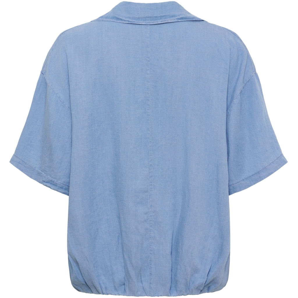 MARTA - Makayla - Denim Blouse - Light Blue