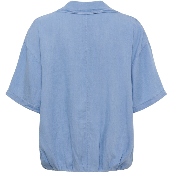 MARTA - Makayla - Denim Blouse - Light Blue