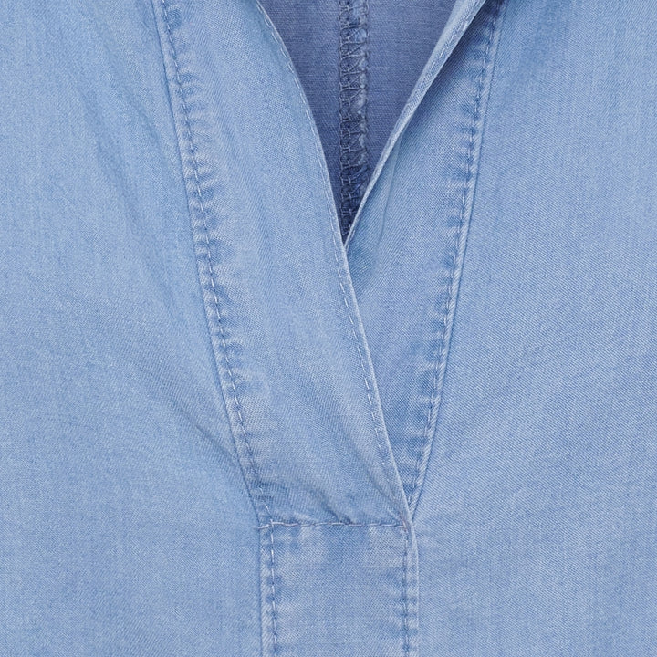 MARTA - Makayla - Denim Blouse - Light Blue