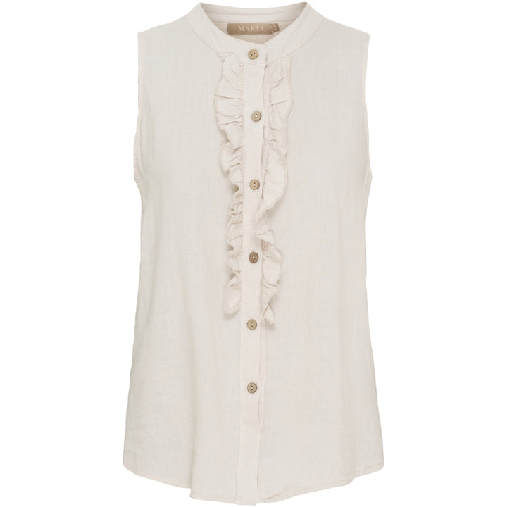 MARTA - Malene Linne Top - Sabbia