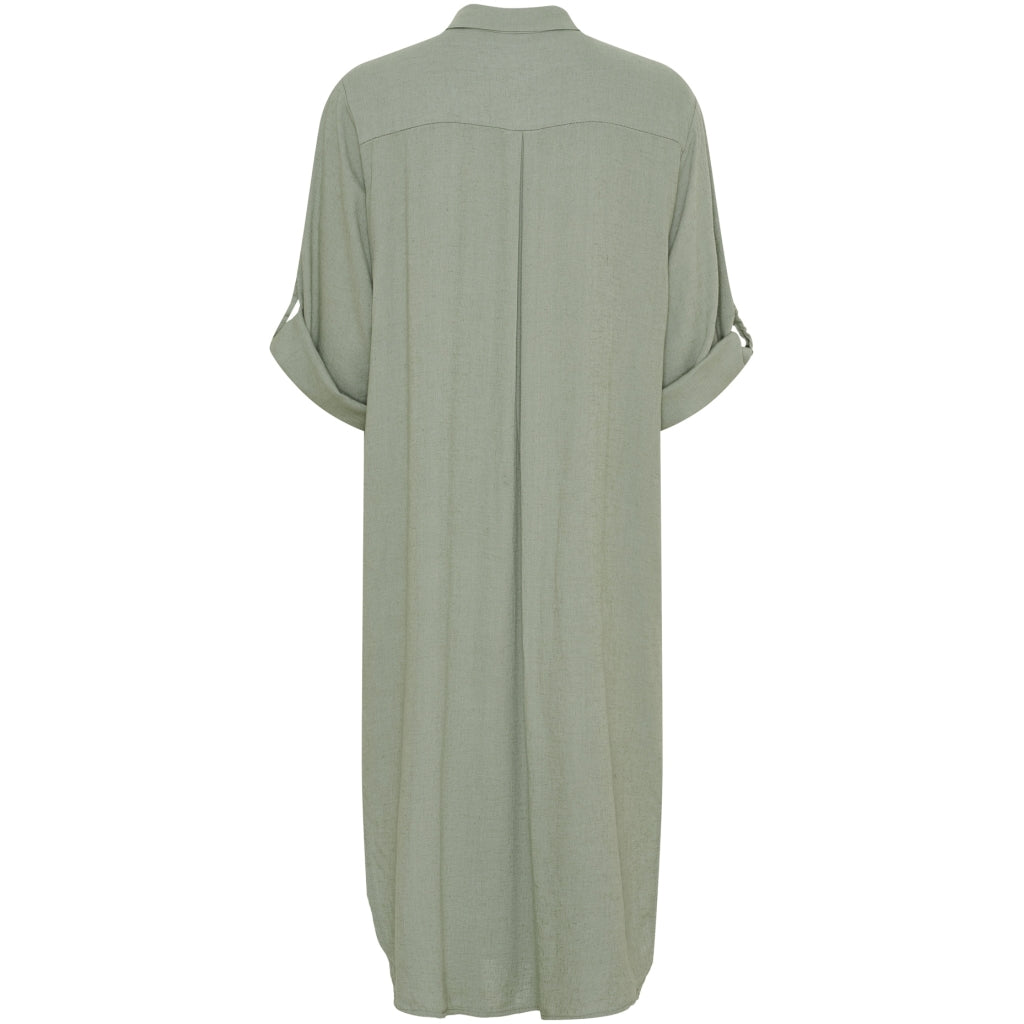 MARTA - Violetta Linne Dress - Kakhi